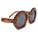 Loewe - Half Moon Sunglasses - Havana - Loewe Eyewear