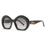 Loewe - Half Moon Sunglasses - Shiny Black - Loewe Eyewear