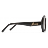 Loewe - Half Moon Sunglasses - Shiny Black - Loewe Eyewear