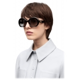 Loewe - Half Moon Sunglasses - Shiny Black - Loewe Eyewear