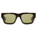 Gucci - Occhiale da Sole Rettangolare - Marrone Tartaruga - Gucci Eyewear