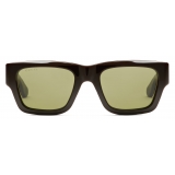 Gucci - Occhiale da Sole Rettangolare - Marrone Tartaruga - Gucci Eyewear