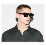 Gucci - Rectangular Sunglasses - Tortoiseshell Red - Gucci Eyewear