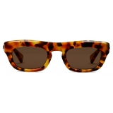 Gucci - Occhiale da Sole Rettangolare - Marrone Scuro - Gucci Eyewear