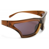 Loewe - Arch Mask Sunglasses - Transparent Brown - Loewe Eyewear