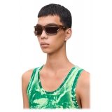 Loewe - Arch Mask Sunglasses - Transparent Brown - Loewe Eyewear