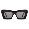 Loewe - Beveled Cateye Sunglasses - Black - Loewe Eyewear