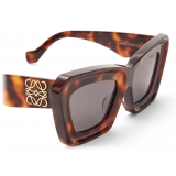 Loewe - Beveled Cateye Sunglasses - Havana - Loewe Eyewear