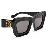 Loewe - Beveled Cateye Sunglasses - Black - Loewe Eyewear