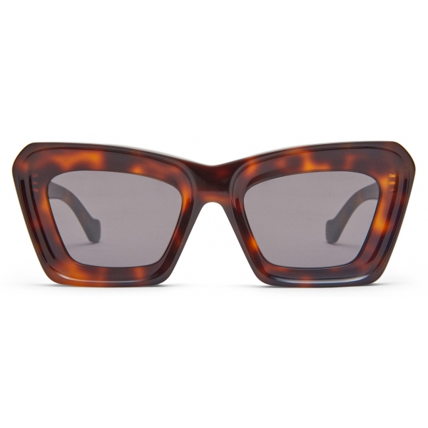 Loewe - Beveled Cateye Sunglasses - Havana - Loewe Eyewear