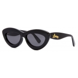 Loewe - Cateye Sunglasses in Acetate - Black - Loewe Eyewear