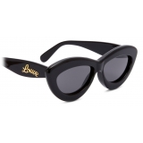 Loewe - Cateye Sunglasses in Acetate - Black - Loewe Eyewear