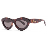 Loewe - Occhiali da Sole Cat-Eye in Acetato - Havana - Loewe Eyewear