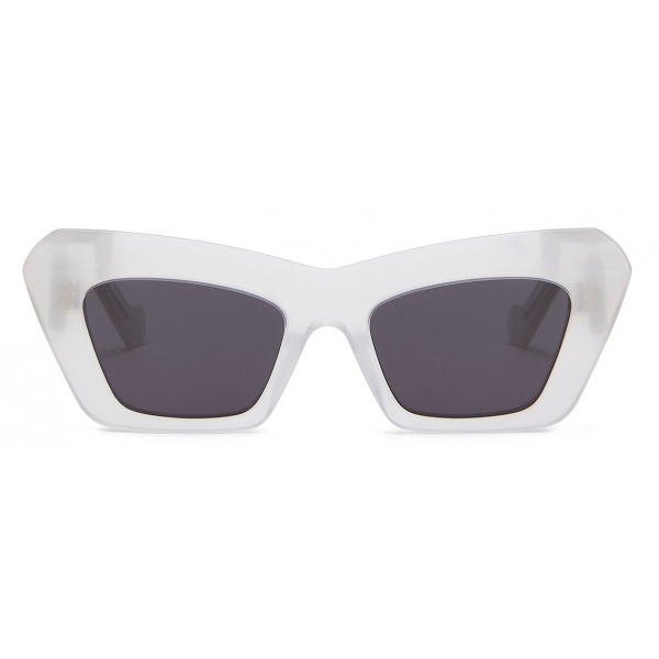 Loewe - Occhiali da Sole Cat-Eye in Acetato - Bianco Ghiaccio - Loewe Eyewear