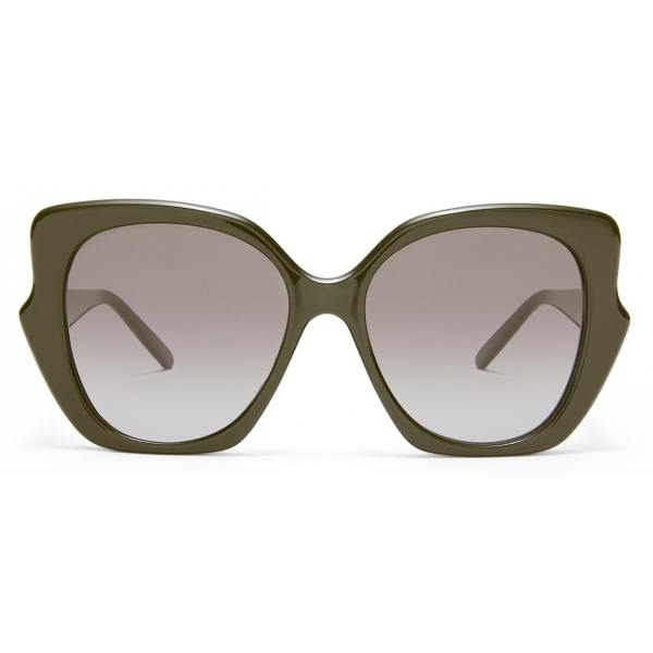 Loewe - Fantasy Slim Sunglasses - Shiny Khaki - Loewe Eyewear