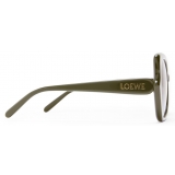 Loewe - Fantasy Slim Sunglasses - Shiny Khaki - Loewe Eyewear