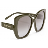 Loewe - Fantasy Slim Sunglasses - Shiny Khaki - Loewe Eyewear