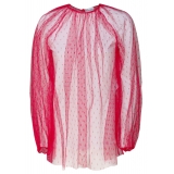 Valentino - Point D'Esprit Tulle Top - Valentino Exclusive Luxury Collection