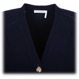 Chloé - Cardigan Blu Navy - Chloé Exclusive Luxury Collection