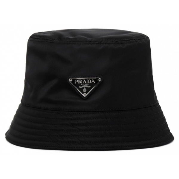 Prada - Black Re-Nylon Bucket Hat - Prada Exclusive Luxury Collection