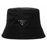 Prada - Black Re-Nylon Bucket Hat - Prada Exclusive Luxury Collection