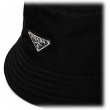 Prada - Black Re-Nylon Bucket Hat - Prada Exclusive Luxury Collection