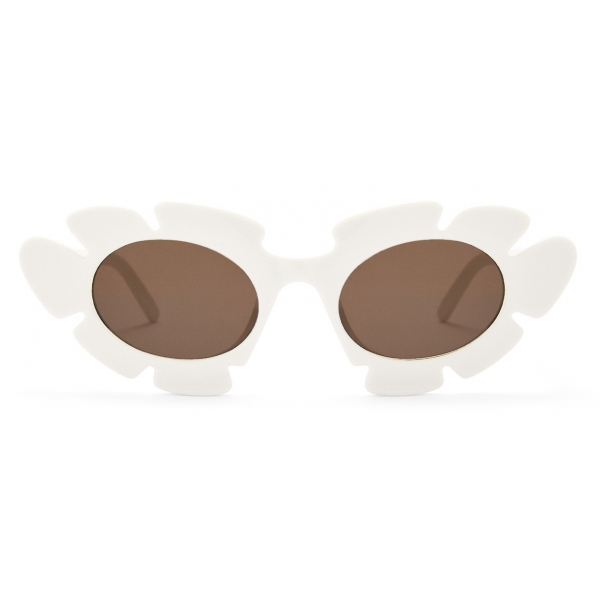 Loewe - Flower Sunglasses - Ivory - Loewe Eyewear