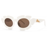 Loewe - Flower Sunglasses - Ivory - Loewe Eyewear