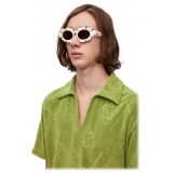 Loewe - Flower Sunglasses - Ivory - Loewe Eyewear