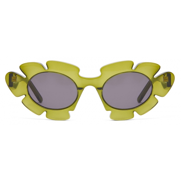 Loewe - Flower Sunglasses - Cactus Green - Loewe Eyewear