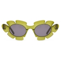 Loewe - Flower Sunglasses - Cactus Green - Loewe Eyewear