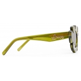 Loewe - Flower Sunglasses - Cactus Green - Loewe Eyewear