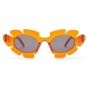 Loewe - Occhiali da Sole Flower - Arancione Trasparente - Loewe Eyewear