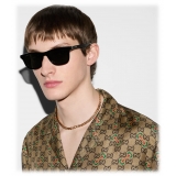 Gucci - Occhiale da Sole Squadrati - Nero - Gucci Eyewear