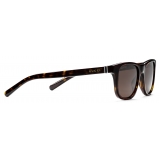 Gucci - Occhiale da Sole Squadrati - Tartaruga Scuro - Gucci Eyewear