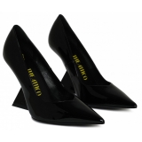 The Attico - Black Cheope Pump - The Attico Exclusive Luxury Collection