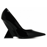 The Attico - Black Cheope Pump - The Attico Exclusive Luxury Collection