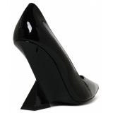 The Attico - Black Cheope Pump - The Attico Exclusive Luxury Collection