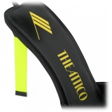 The Attico - Black and Fluo Yellow Perine Pump - The Attico Exclusive Luxury Collection