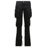 The Attico - Black Essie Long Trousers - The Attico Exclusive Luxury Collection