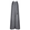 The Attico - Grey Wide Leg Trousers - The Attico Exclusive Luxury Collection
