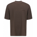 The Attico - Dark Brown Kilie T-Shirt - The Attico Exclusive Luxury Collection