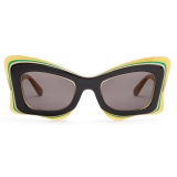 Loewe - Multilayer Butterfly Sunglasses - Multicolor/Black - Loewe Eyewear