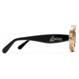 Loewe - Pavé Oval Sunglasses - Multicolor/Black - Loewe Eyewear