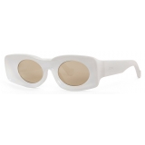 Loewe - Occhiali da Sole Paula's Original in Nylon - Bianco Olografico - Loewe Eyewear