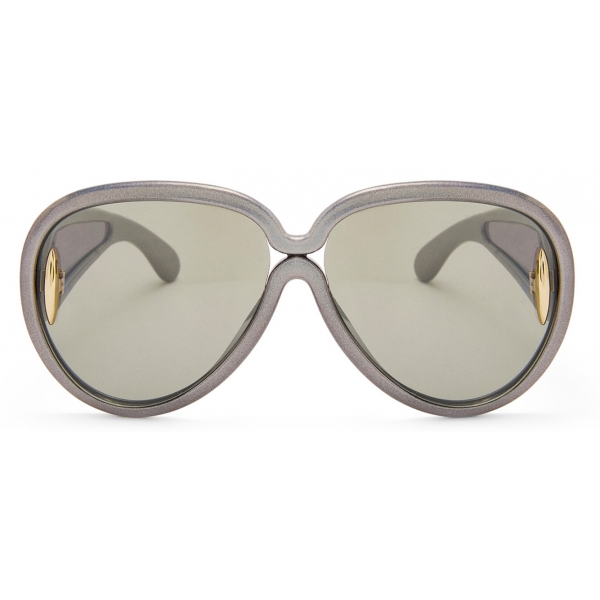 Loewe - Occhiali da Sole Pilot Mask - Nero Olografico - Loewe Eyewear