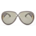 Loewe - Pilot Mask Sunglasses - Black Holographic - Loewe Eyewear