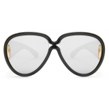 Loewe - Pilot Mask Sunglasses in Acetate and Nylon - Black - Loewe Eyewear