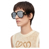 Loewe - Pilot Mask Sunglasses in Acetate and Nylon - Black - Loewe Eyewear