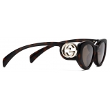 Gucci - Cat-Eye Sunglasses - Tortoiseshell - Gucci Eyewear